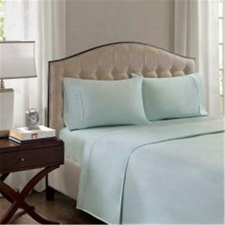 MADISON PARK King Size Cotton Blend Pillowcases, Seafoam MP21-4859
